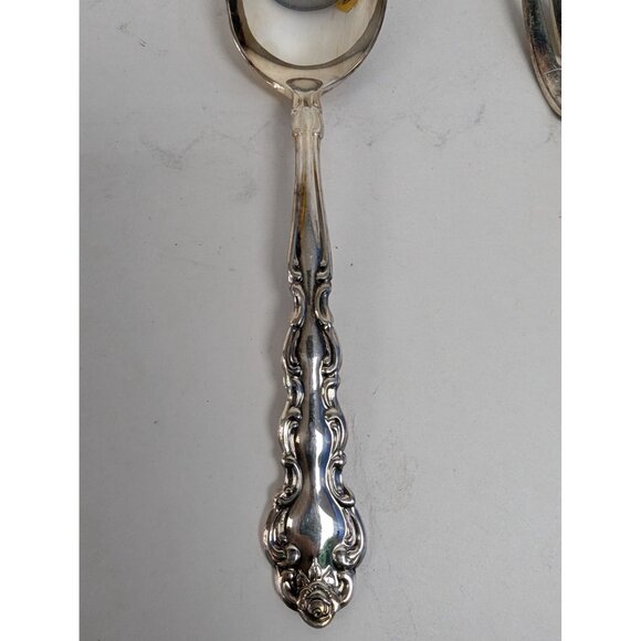 Oneida Community Silverplate "Beethoven"  Serving for 8 Set of 33 Set #2 - Picture 4 of 8